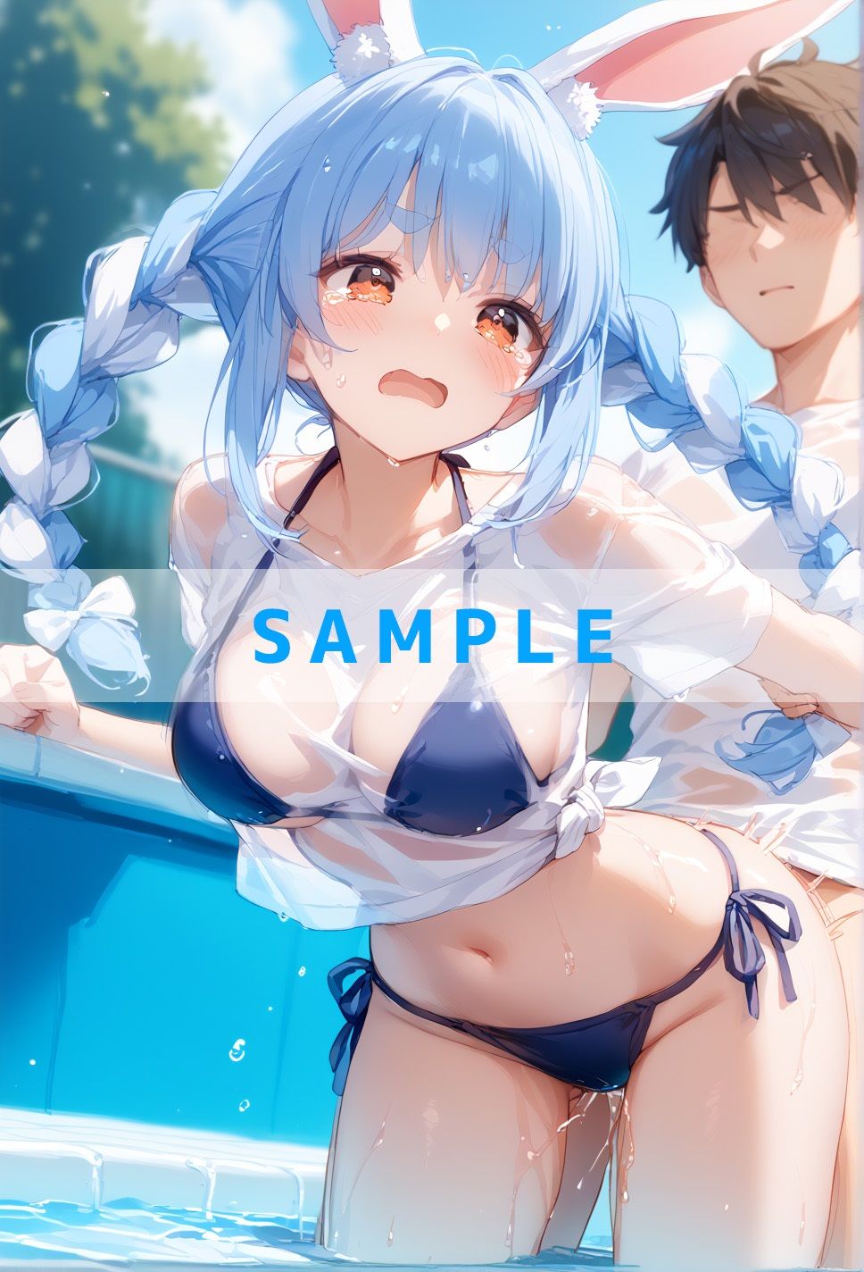 ホ〇メンの濡れT水着がエロすぎた サンプル7ページ目
