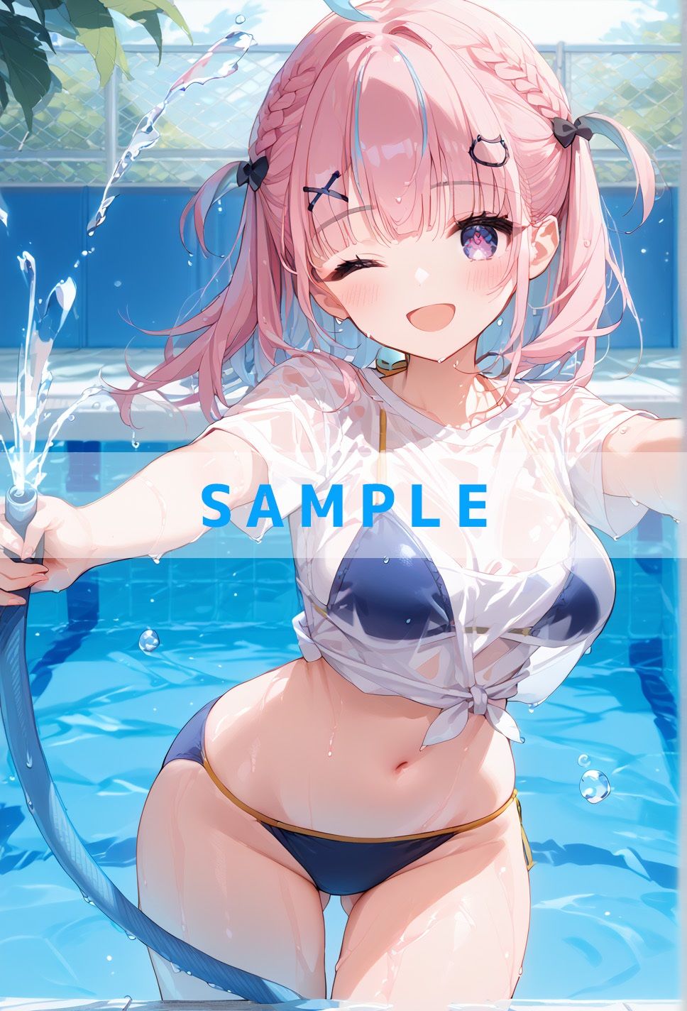 ホ〇メンの濡れT水着がエロすぎた サンプル10ページ目