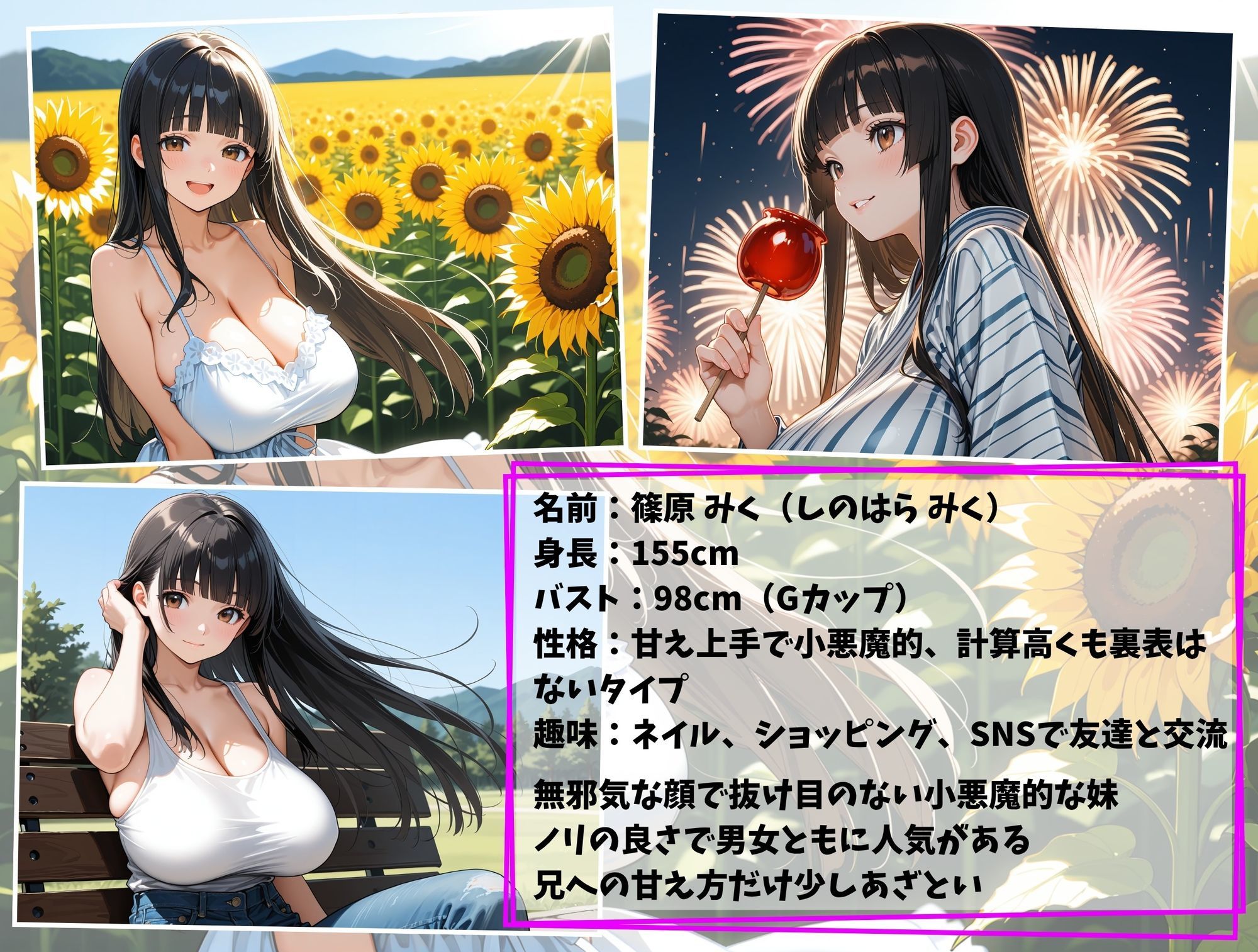 裏オプ付きお兄ちゃん専用高額バイト！〜篠原みく編〜 サンプル2ページ目