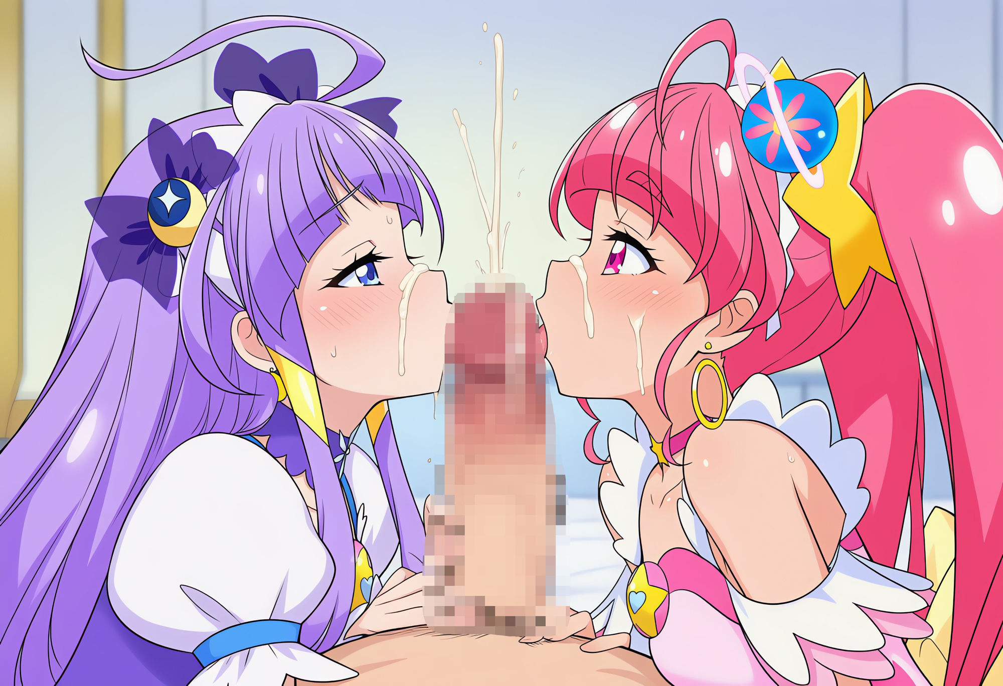 プリキュア戦士・キュアセレーネとらぶらぶえっち サンプル4ページ目