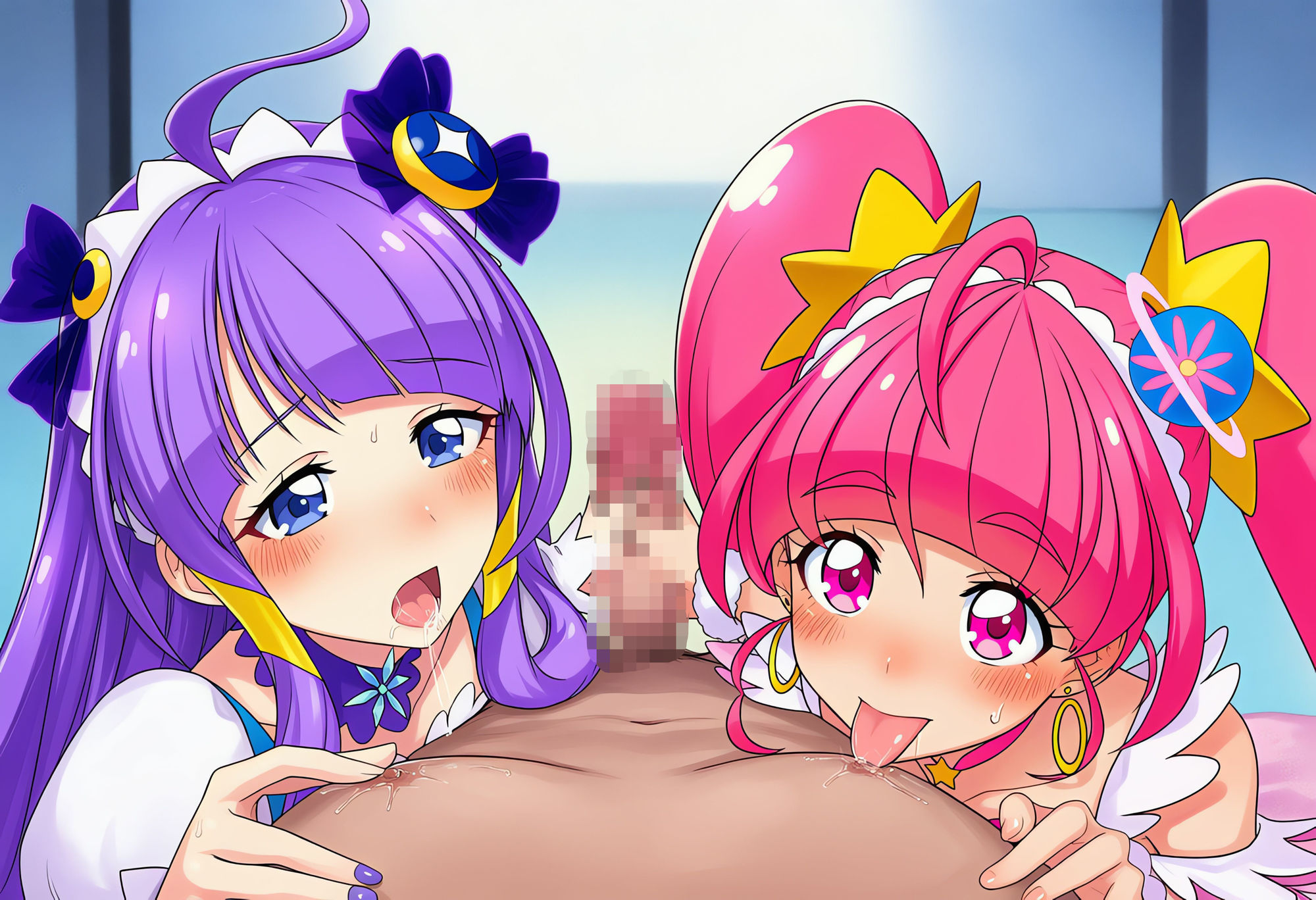 プリキュア戦士・キュアセレーネとらぶらぶえっち サンプル5ページ目