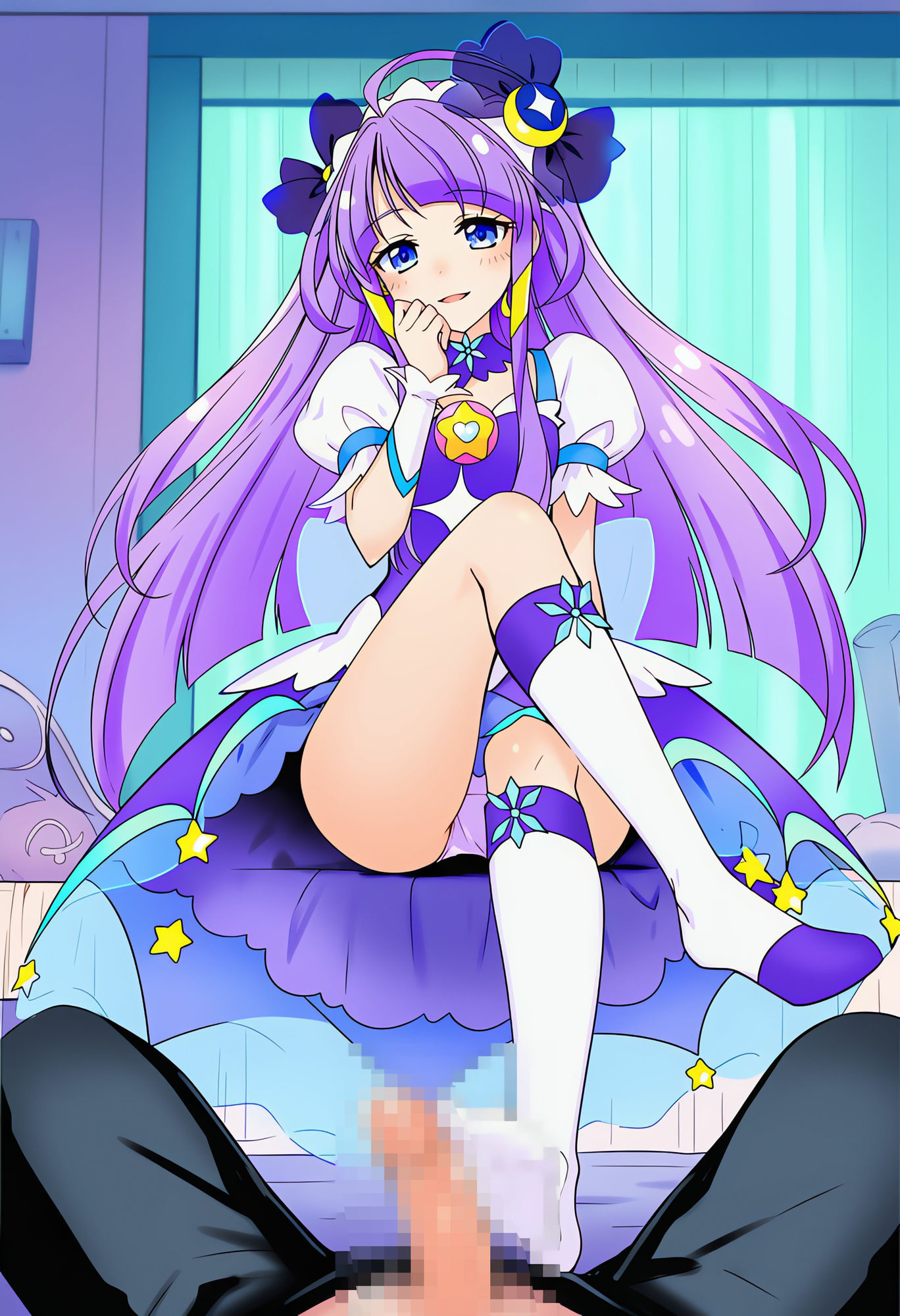 プリキュア戦士・キュアセレーネとらぶらぶえっち サンプル9ページ目