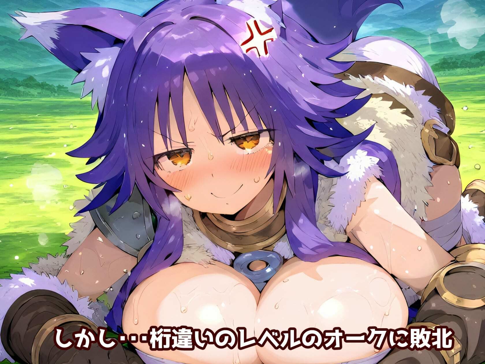 プリ〇ネR マコ〇編 オークに敗北して服従セックス・・・巨根でハメ倒され敗北アクメでアヘ顔絶頂！【CG集242枚】 サンプル2ページ目