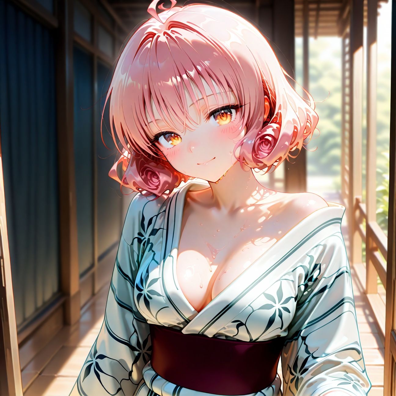 【Part2】いちゃらぶ温泉旅行☆浴衣でエッチし放題！ サンプル1ページ目