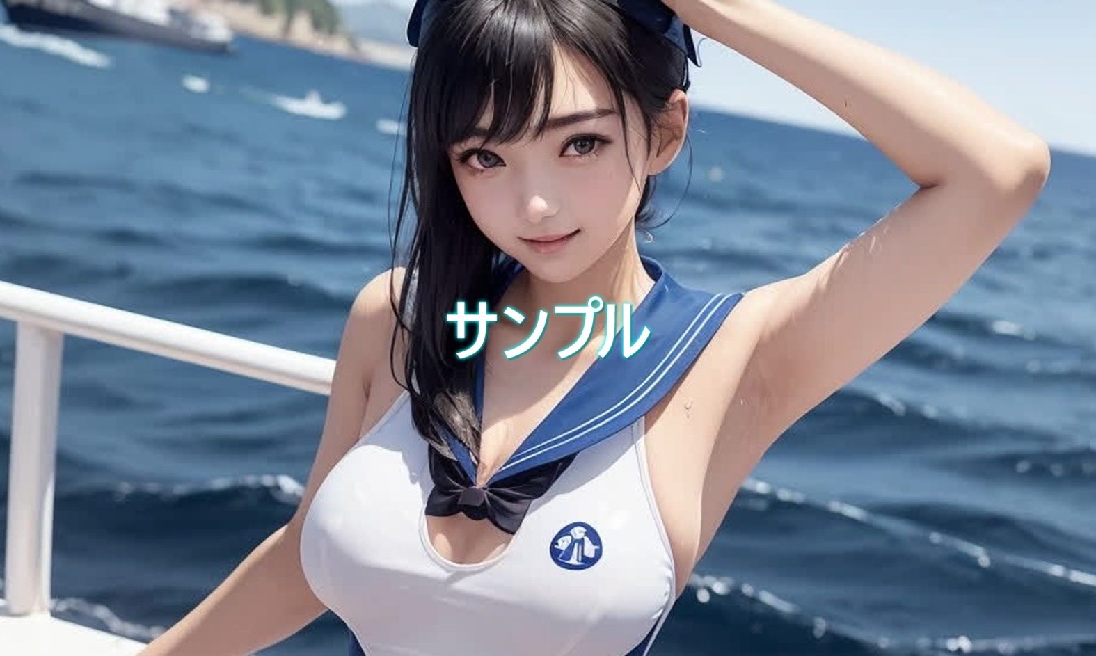 日々是競泳水着の彼女【8月】 サンプル2ページ目