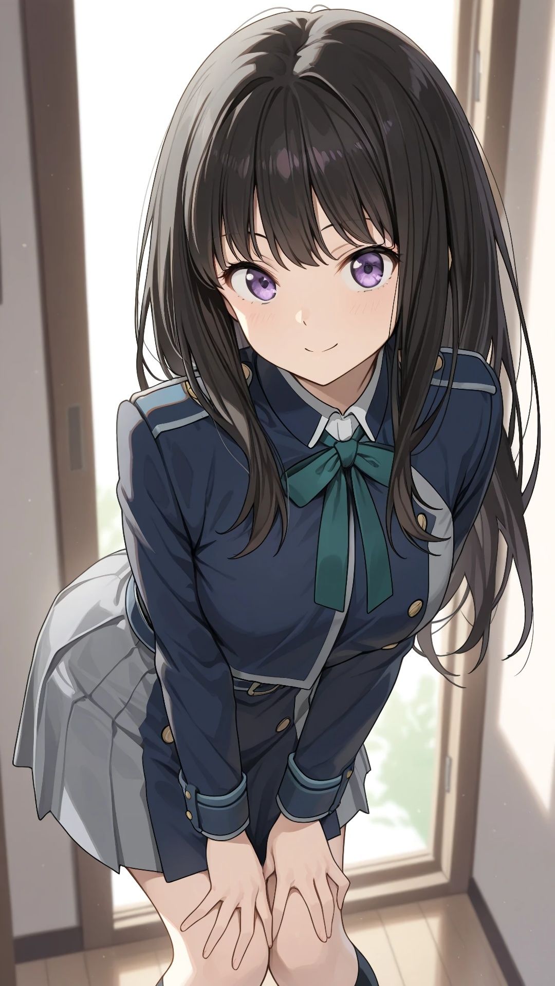 千束＆たきなちゃん、制服からビーチでトップレス サンプル5ページ目