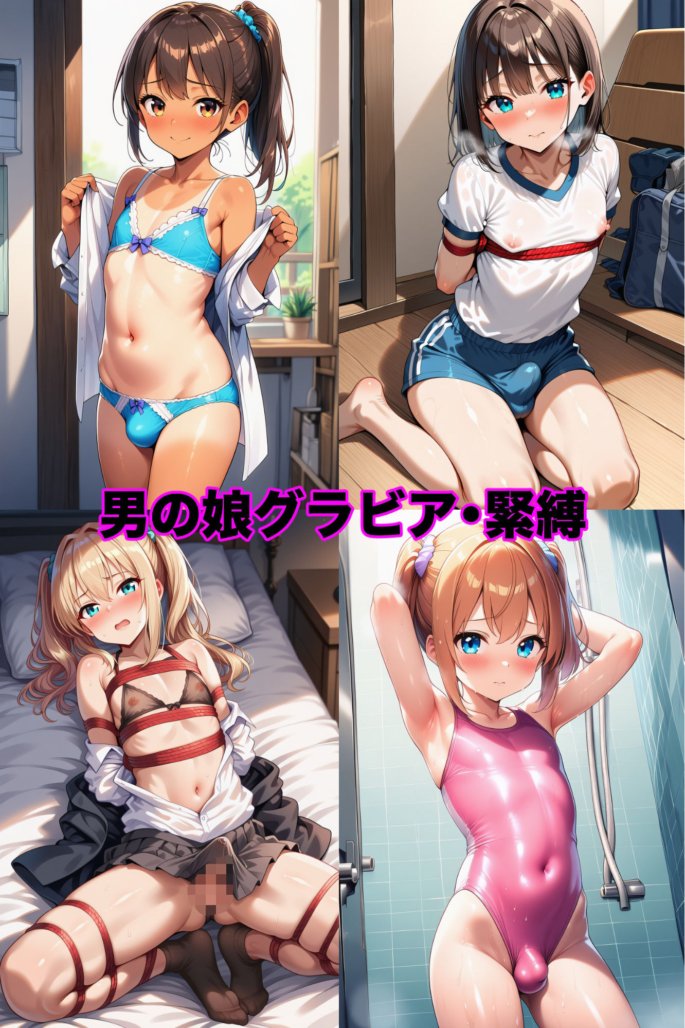 男の娘通信第9号 サンプル1ページ目
