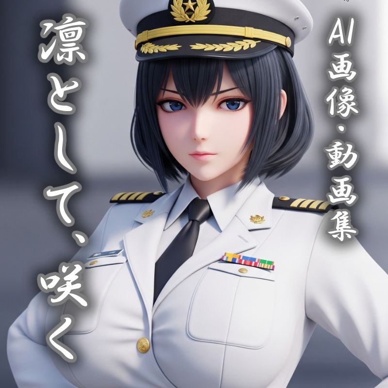 凛として、咲く （AI画像・動画集） サンプル1ページ目