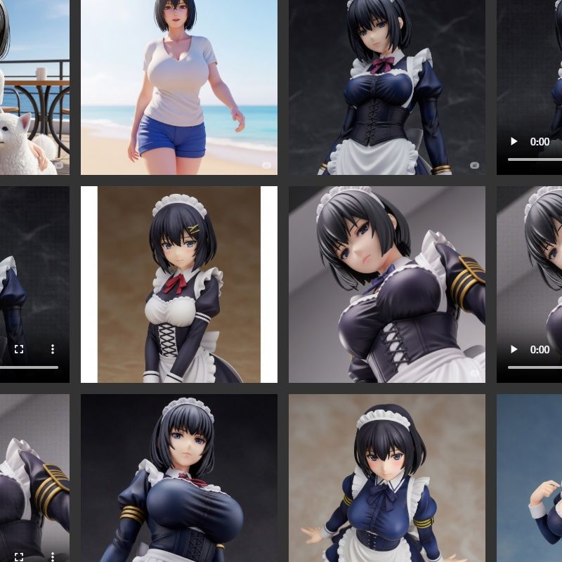 凛として、咲く （AI画像・動画集） サンプル7ページ目