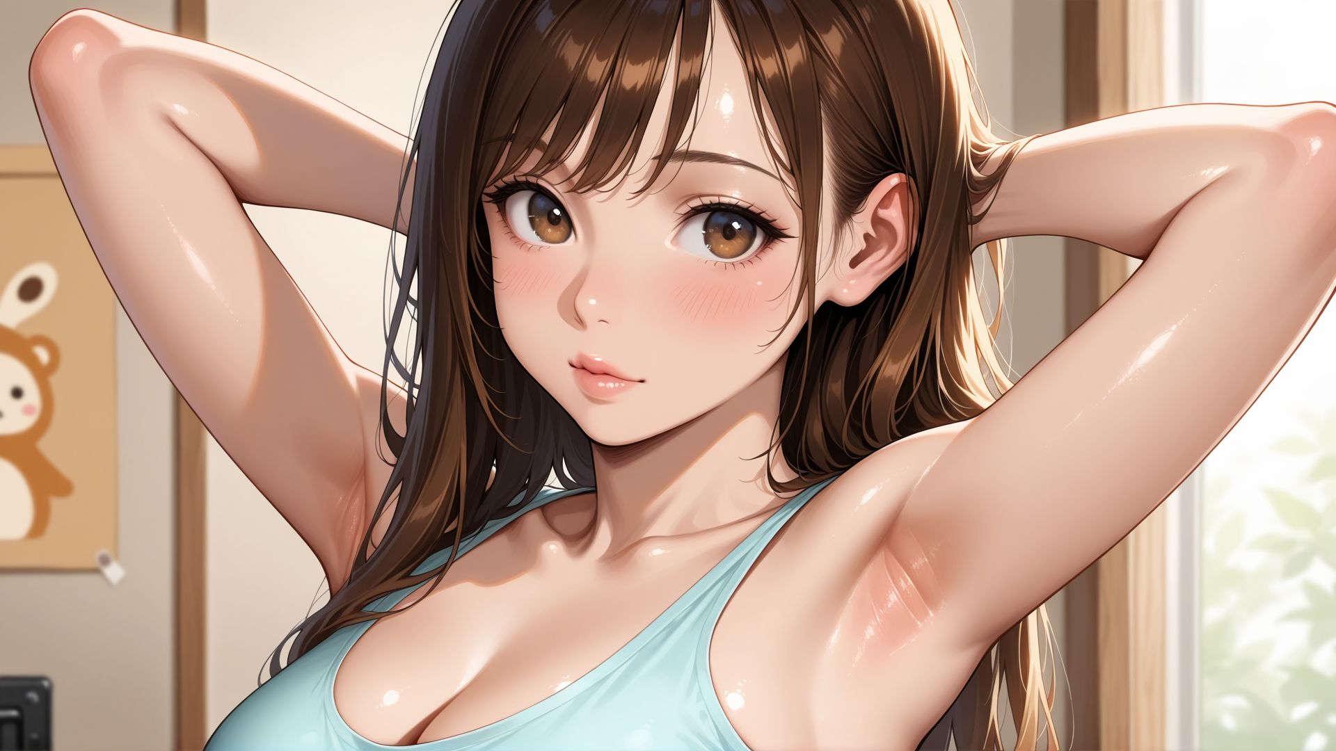 視界、全部、彼女。 -脇で、誘って。- サンプル5ページ目