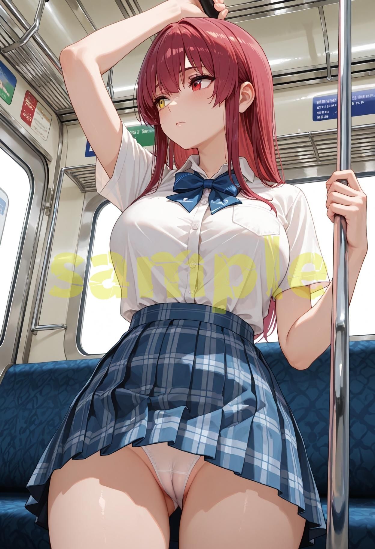 強●快楽痴●電車 宝〇マリン編 サンプル1ページ目