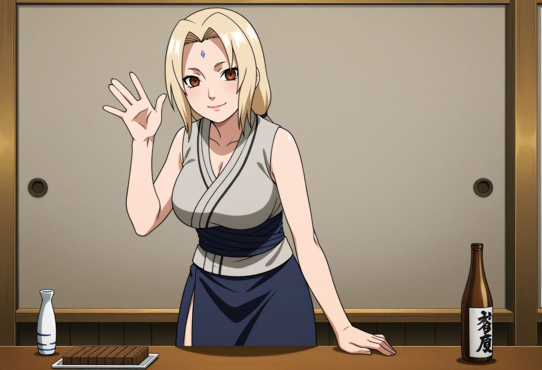 綱手姫の憂鬱 サンプル1ページ目