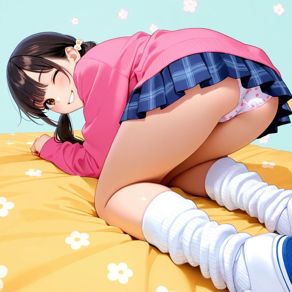 ルーズソックスJKの四つん這いパンチラ Vol.3 サンプル7ページ目