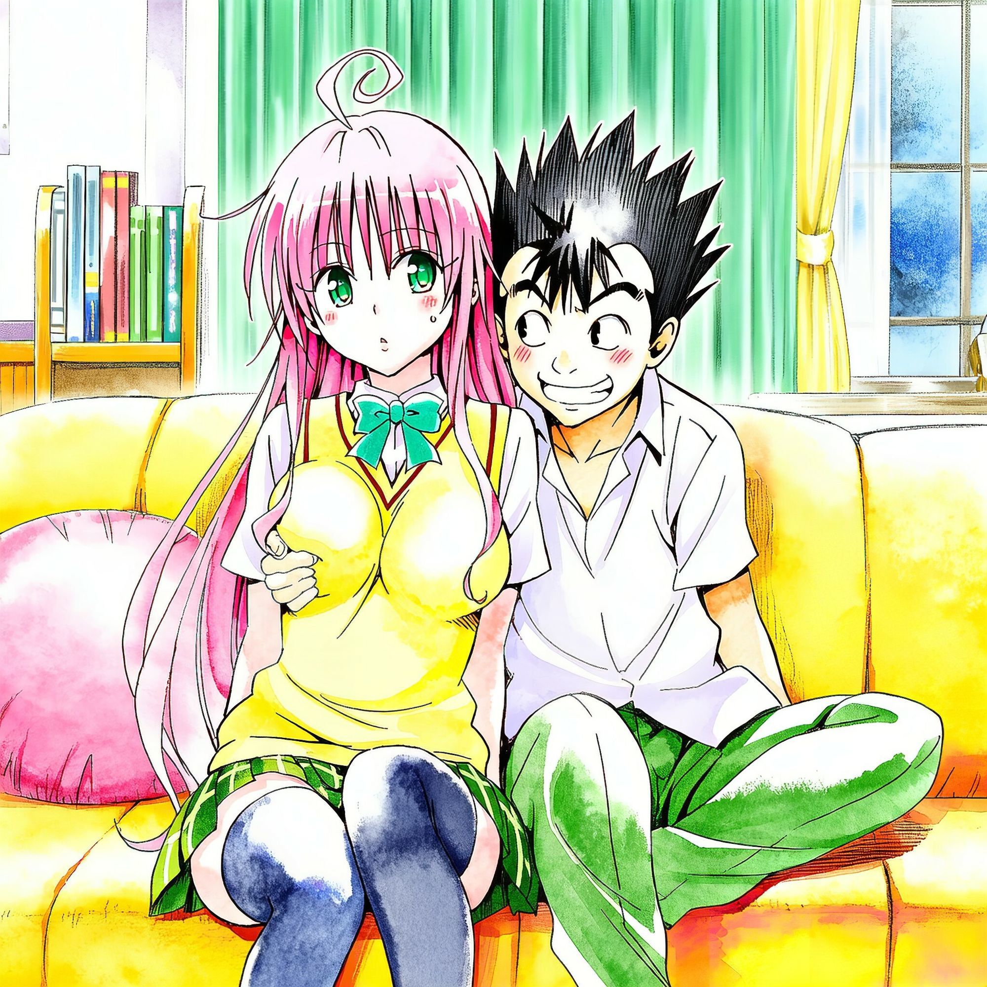 放課後afterSEX ラ○ サンプル2ページ目