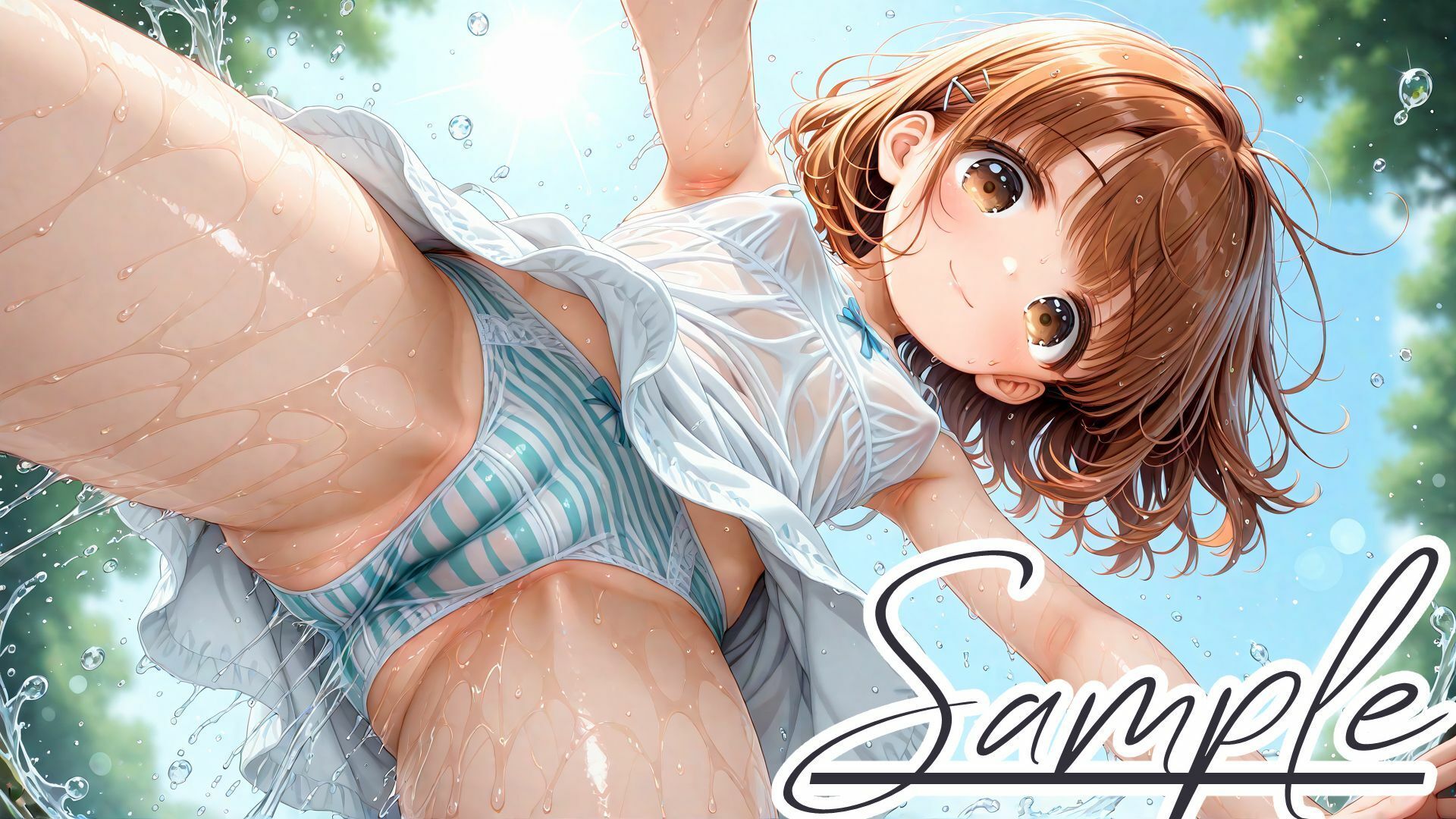 川遊び＆私服えっちコレクション サンプル3ページ目