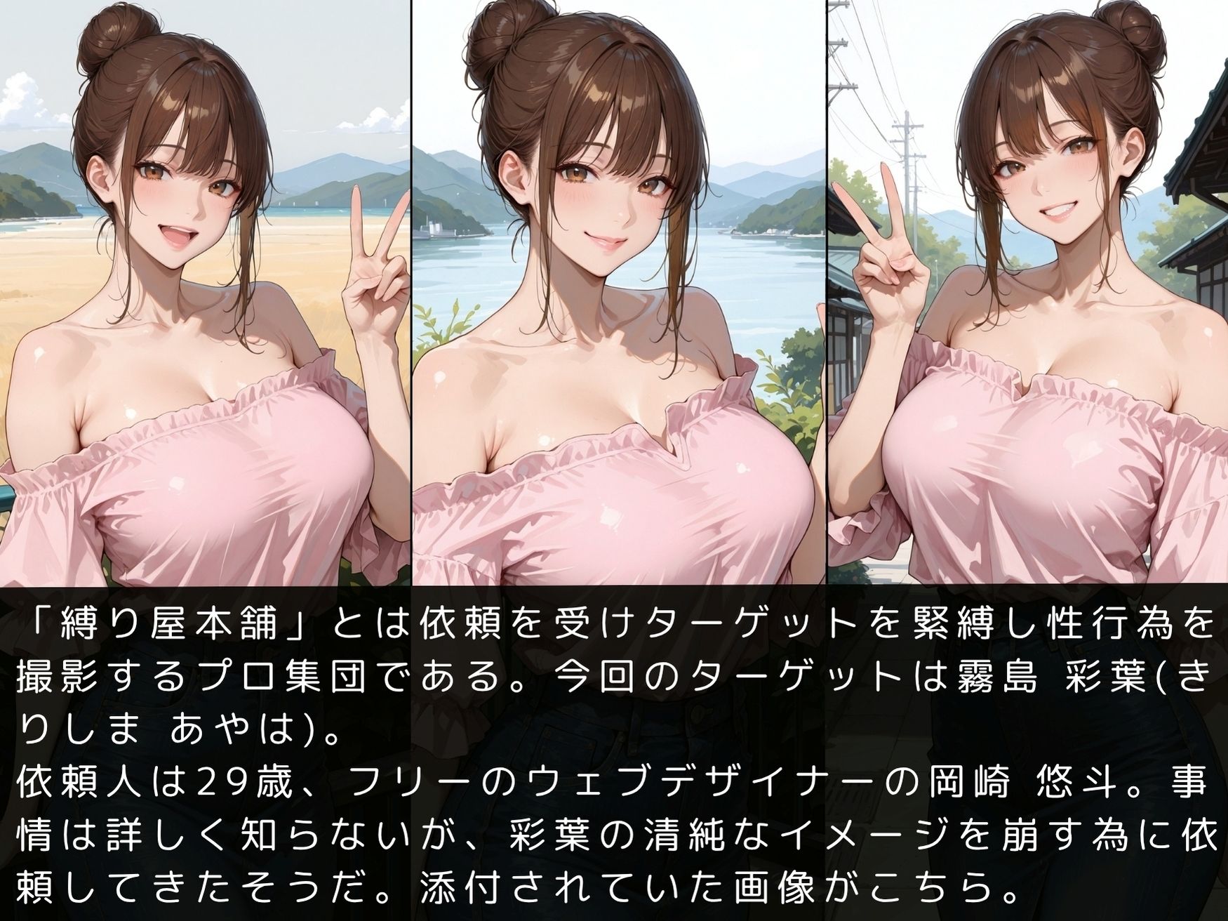 縛り屋本舗〜霧島 彩葉の緊縛報告書 サンプル4ページ目
