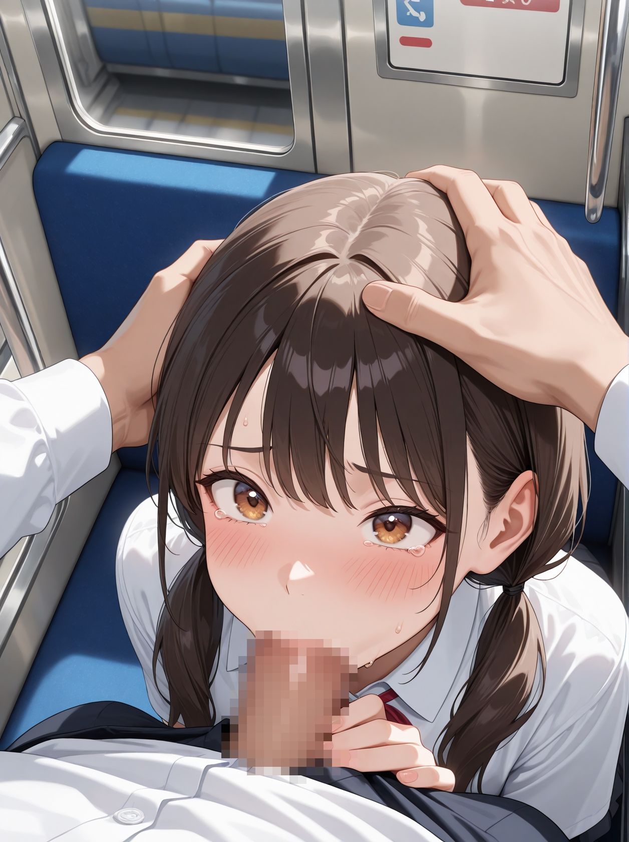 痴●電車〜狙われた女子校生は冤罪の復讐で集団にハメ撮りされる〜 サンプル2ページ目