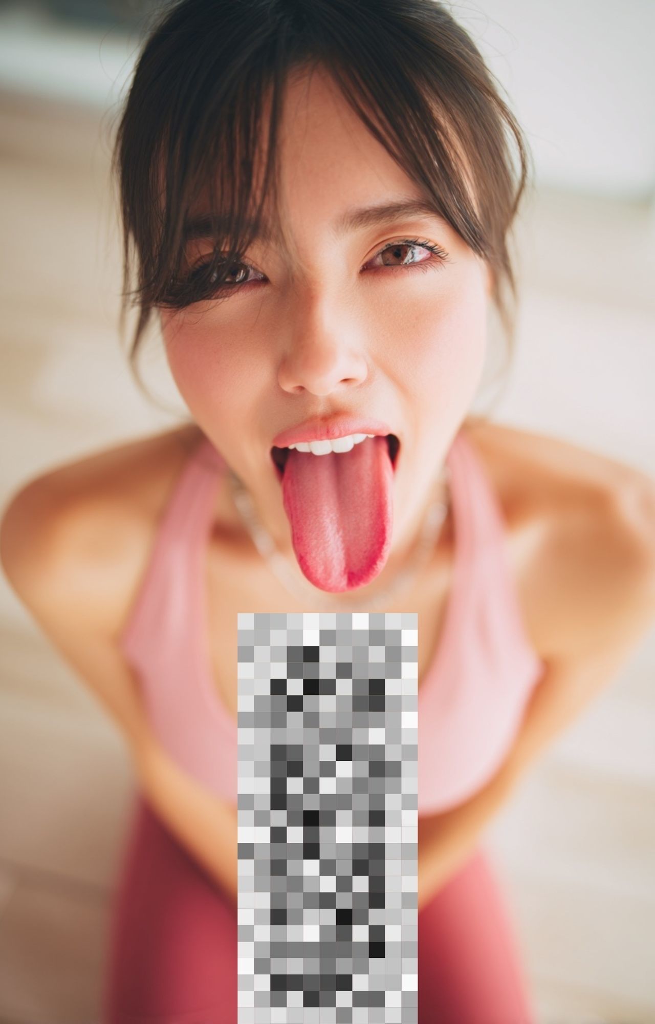 ヨガ講師のフェラ顔！レッスンでは見せない顔 サンプル2ページ目