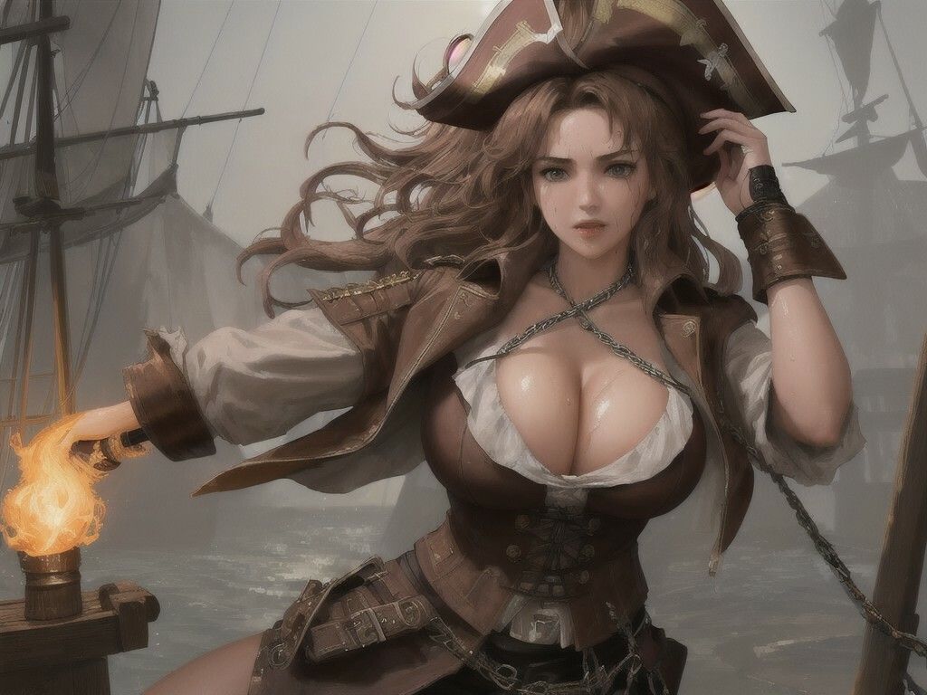 女海賊 A 第3章 〜拘束〜 サンプル3ページ目