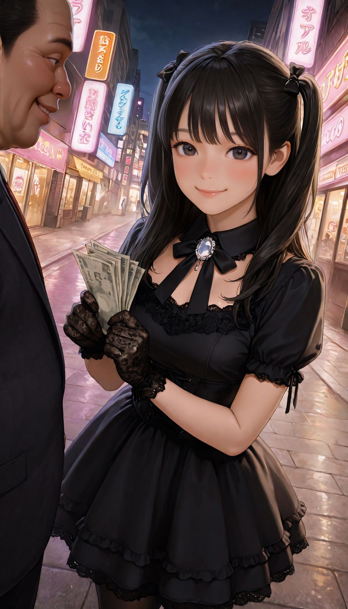 ついてる娘 ゴス サンプル2ページ目
