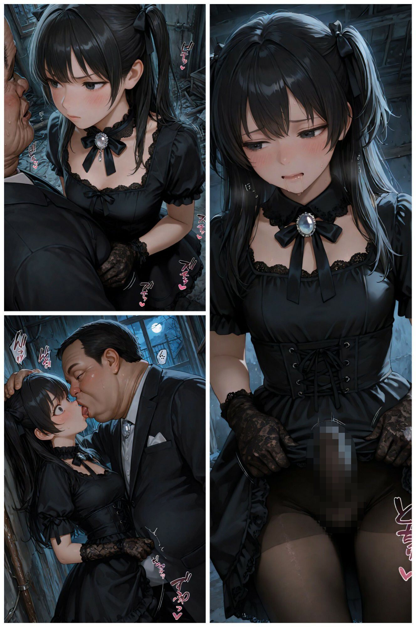 ついてる娘 ゴス サンプル4ページ目