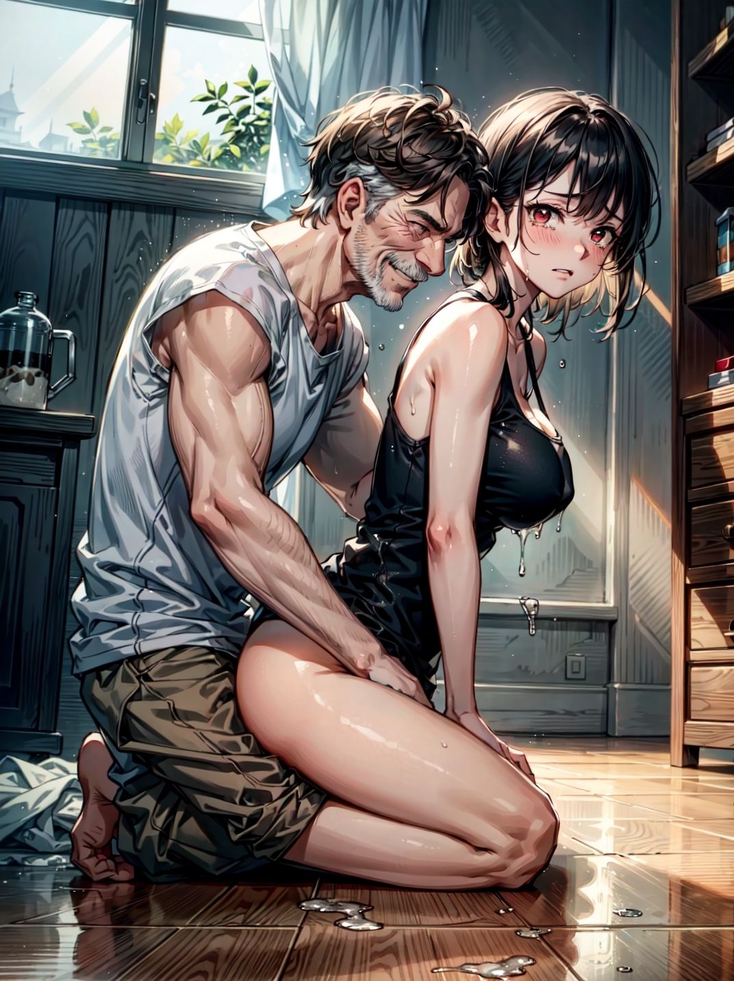 セックス依存症の父に犯●れた義妹2 サンプル3ページ目
