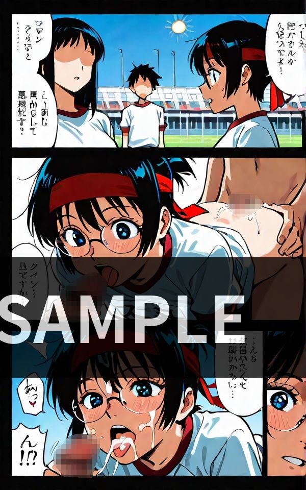抜き抜き ぶっかけ運動会 サンプル3ページ目
