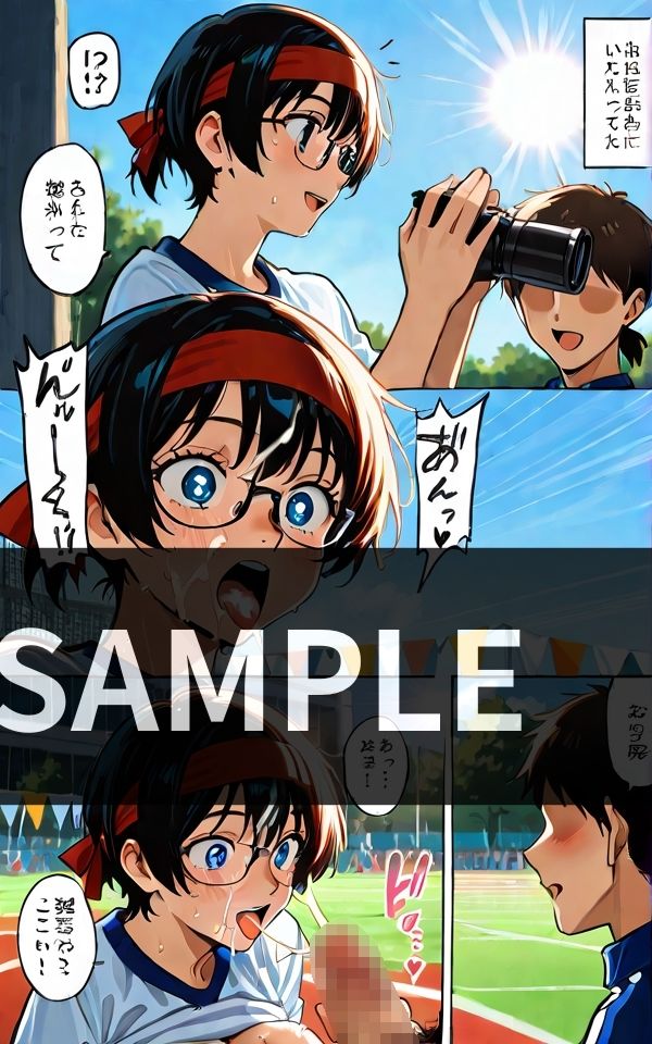 ぶっかけ運動会の 記録係を任されました サンプル2ページ目