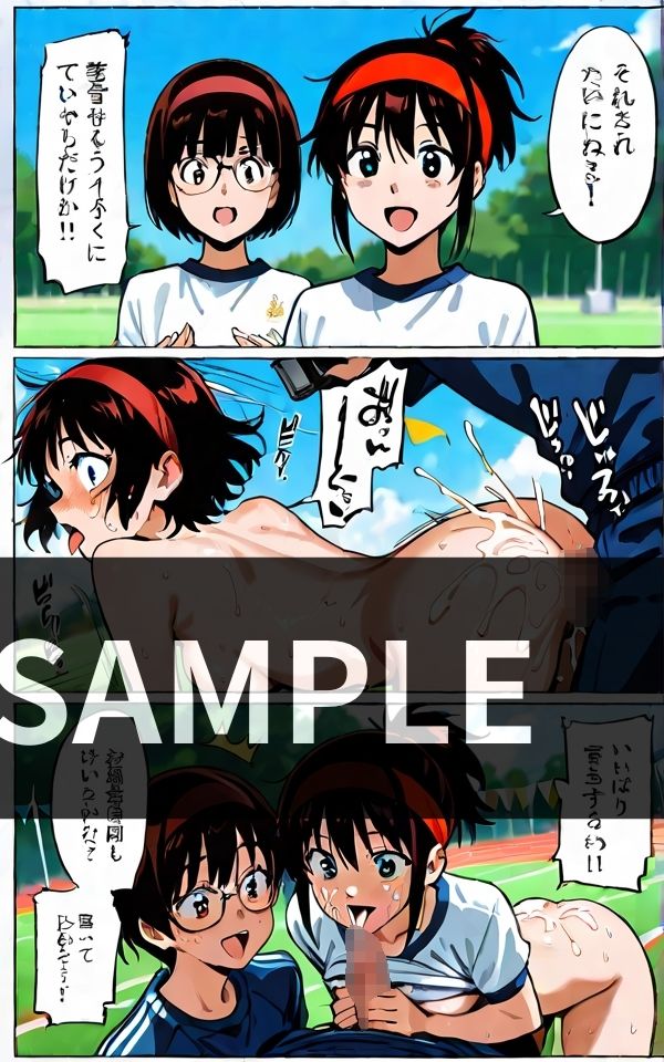 ぶっかけ運動会の 記録係を任されました サンプル3ページ目