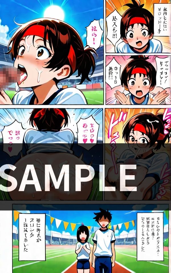 学校のPRの為 全校生徒参加型の乱交 を撮影しています。 サンプル3ページ目