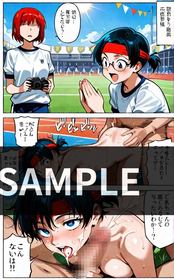学校のPRの為 全校生徒参加型の乱交 を撮影しています。 サンプル4ページ目