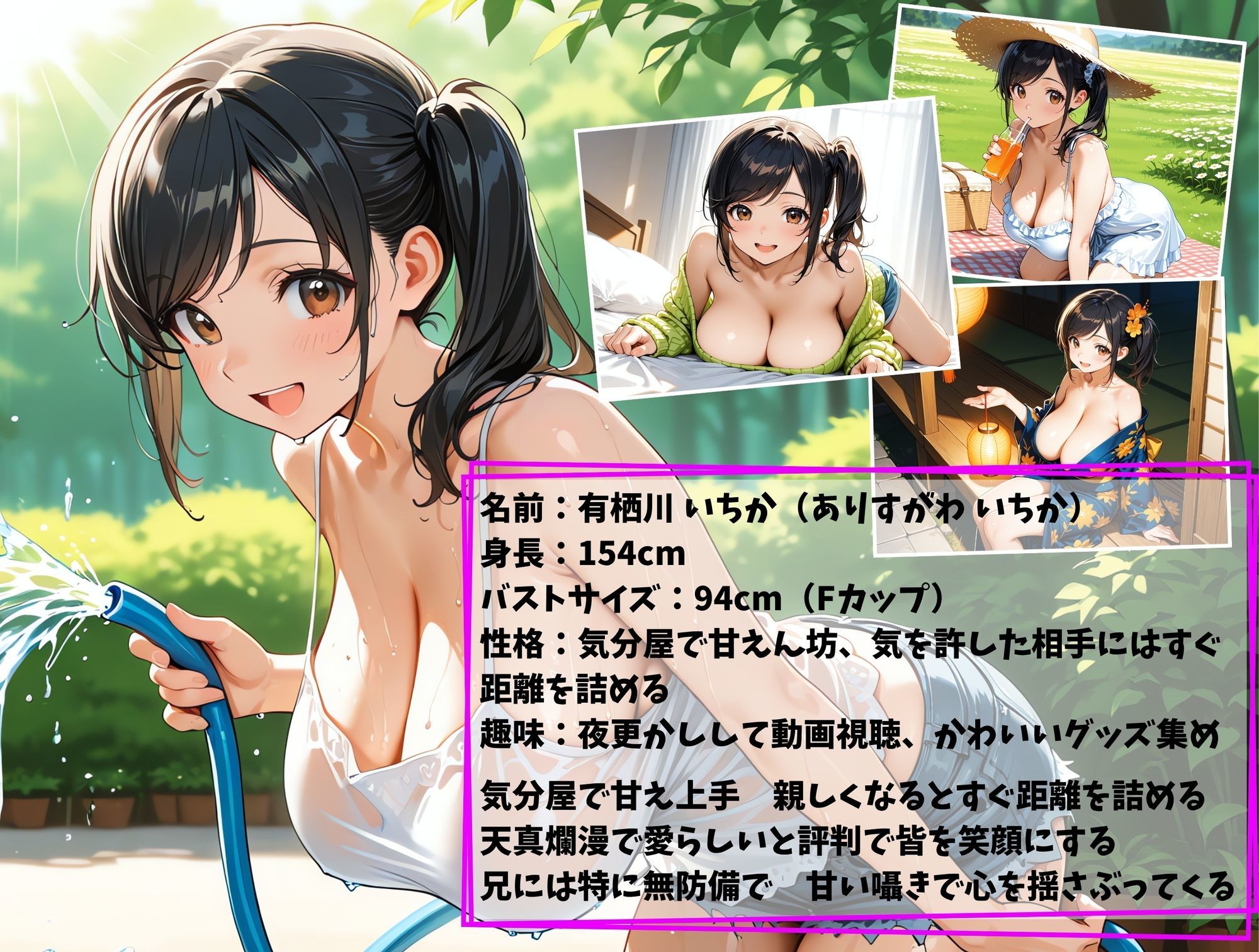裏オプ付きお兄ちゃん専用高額バイト！〜有栖川いちか編〜 サンプル2ページ目