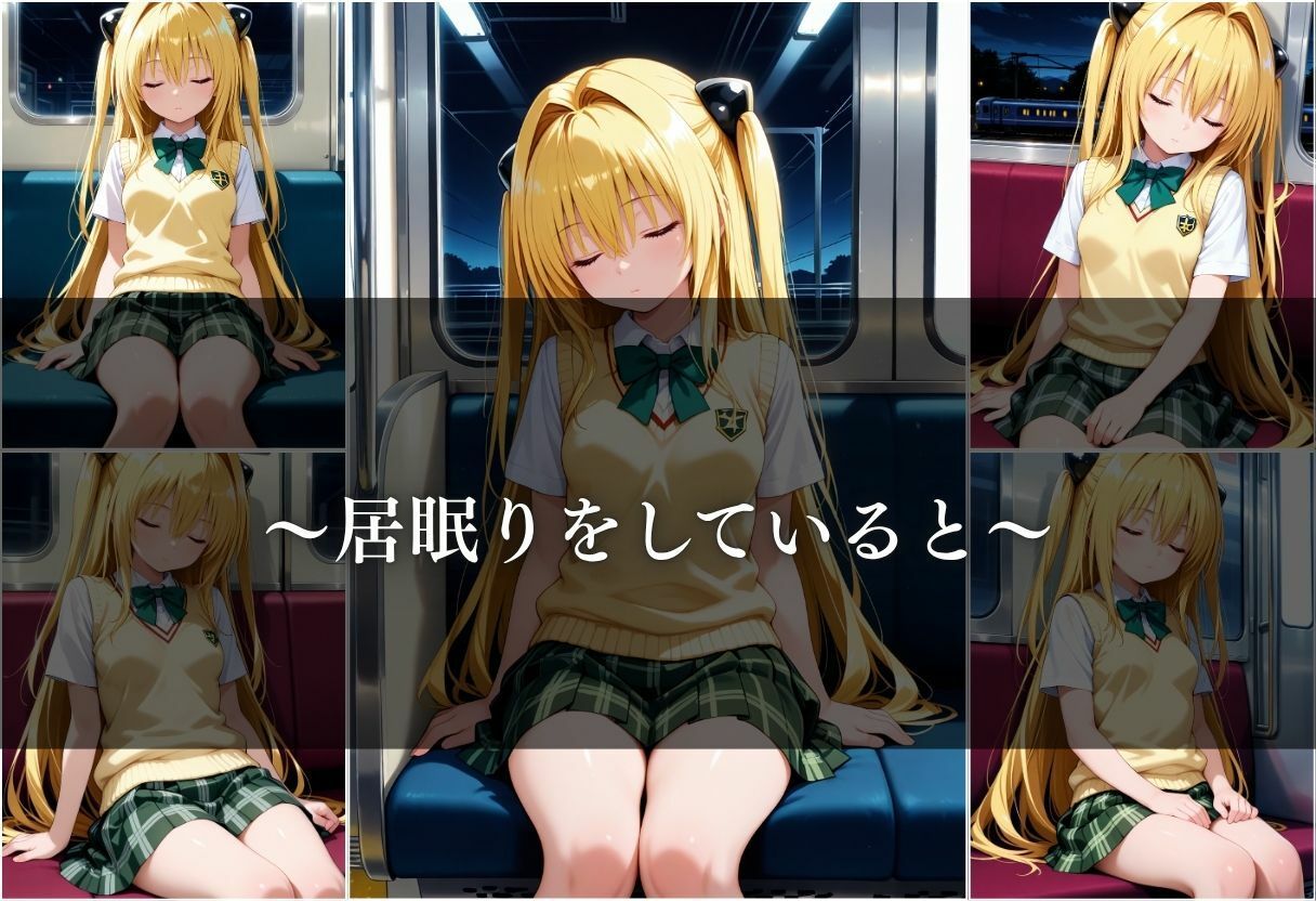 【電車痴●】痴●列車〜金色の闇〜 サンプル4ページ目