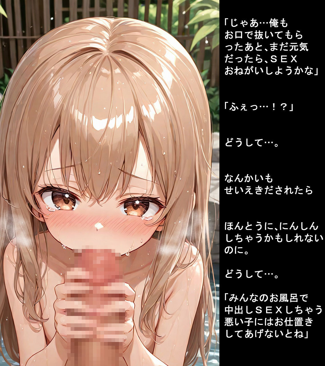 混浴温泉中出しレ●プ！ サンプル2ページ目