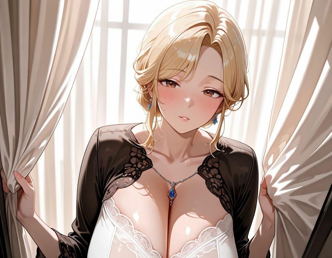 性欲覚醒！淫乱爆乳人妻 サンプル3ページ目