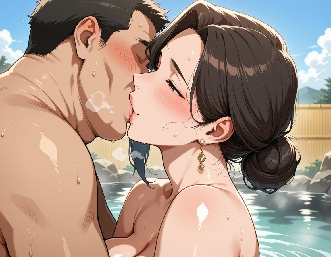 爆乳人妻女将ときもおじ乱交セックス サンプル6ページ目