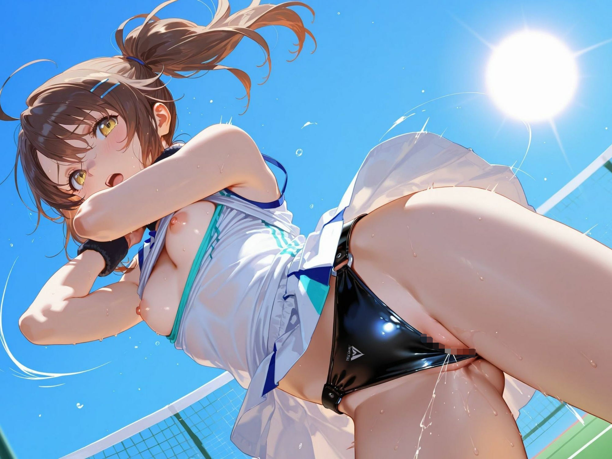 テニス部JK、濡らすまで。 サンプル3ページ目