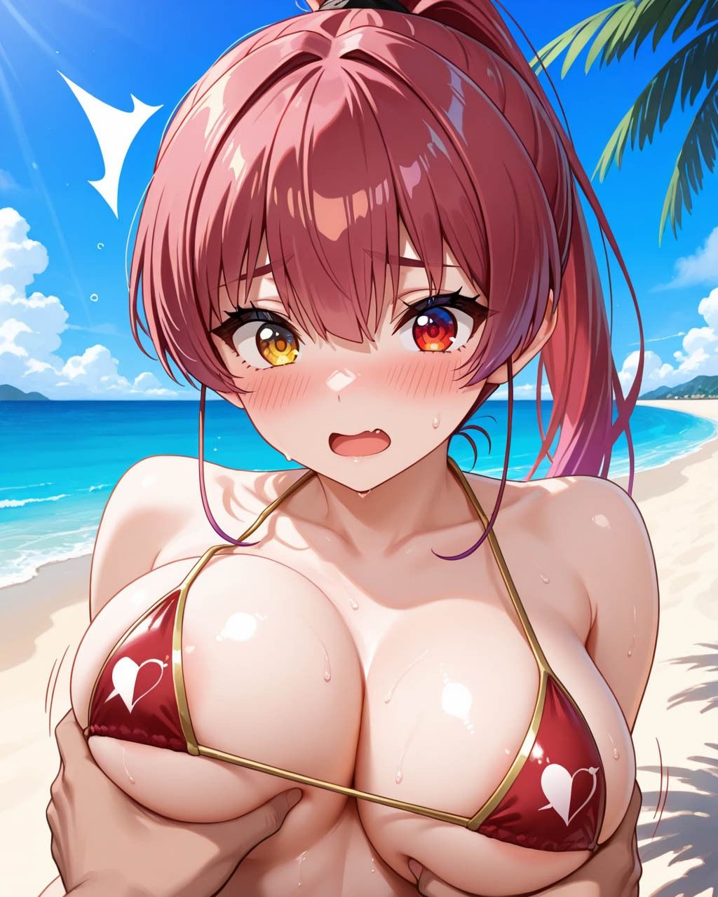 マ〇ンはグラビア撮影してただけなのに サンプル2ページ目