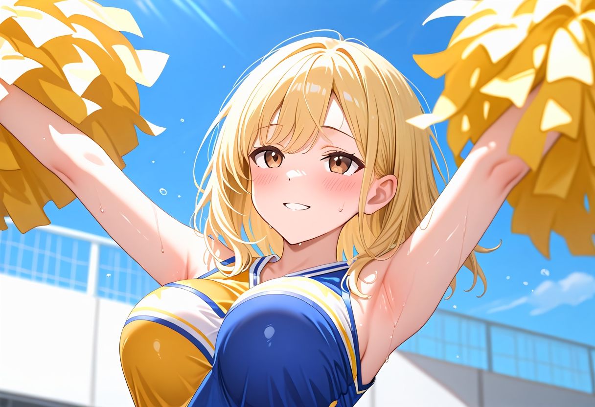 チアガールの性処理応援で何度もイカせてくれる サンプル1ページ目