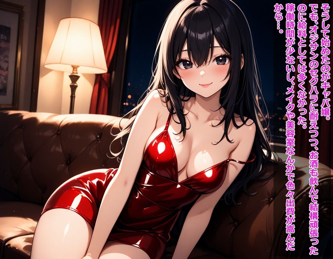 貧乏女子大生のパパ活生活 サンプル1ページ目