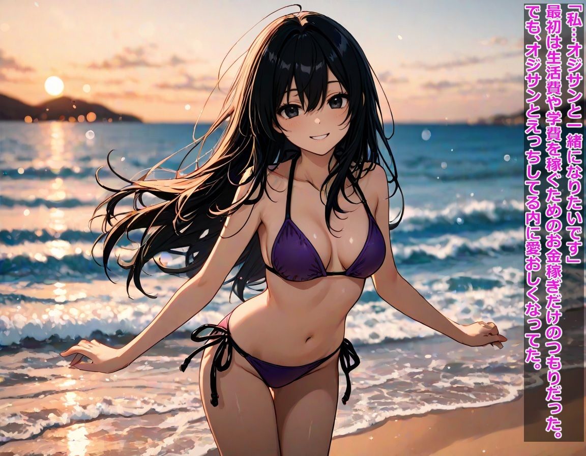 貧乏女子大生のパパ活生活 サンプル10ページ目
