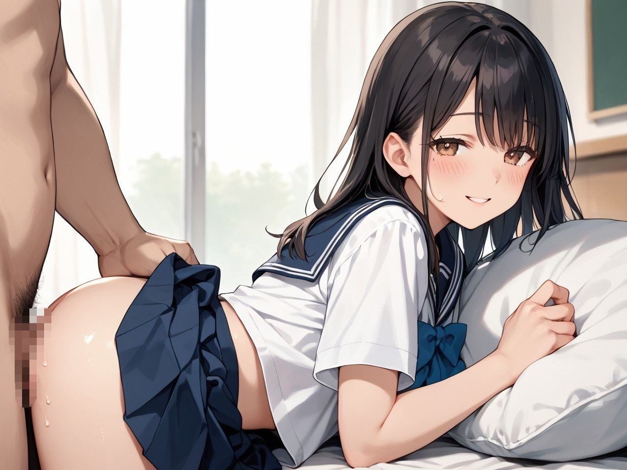 巨乳な委員長と放課後SEX5 サンプル7ページ目
