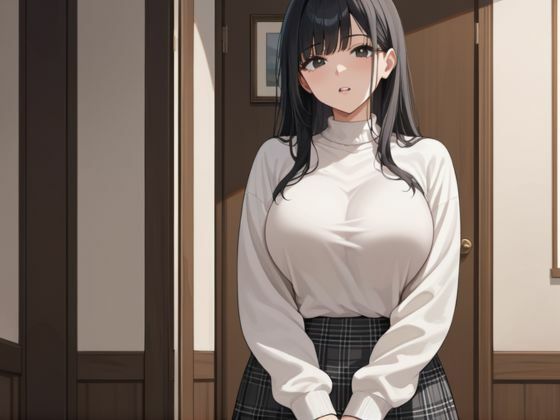 清楚系爆乳JKを休日に家へ誘い種付けプレイする サンプル1ページ目
