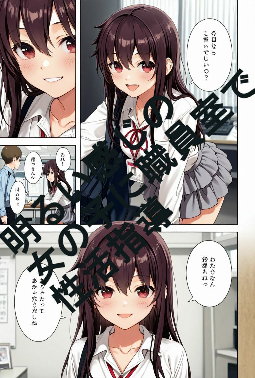 明るい感じの女の子に「職員室で」性活指導 サンプル2ページ目