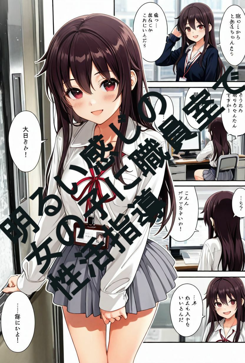 明るい感じの女の子に「職員室で」性活指導 サンプル3ページ目