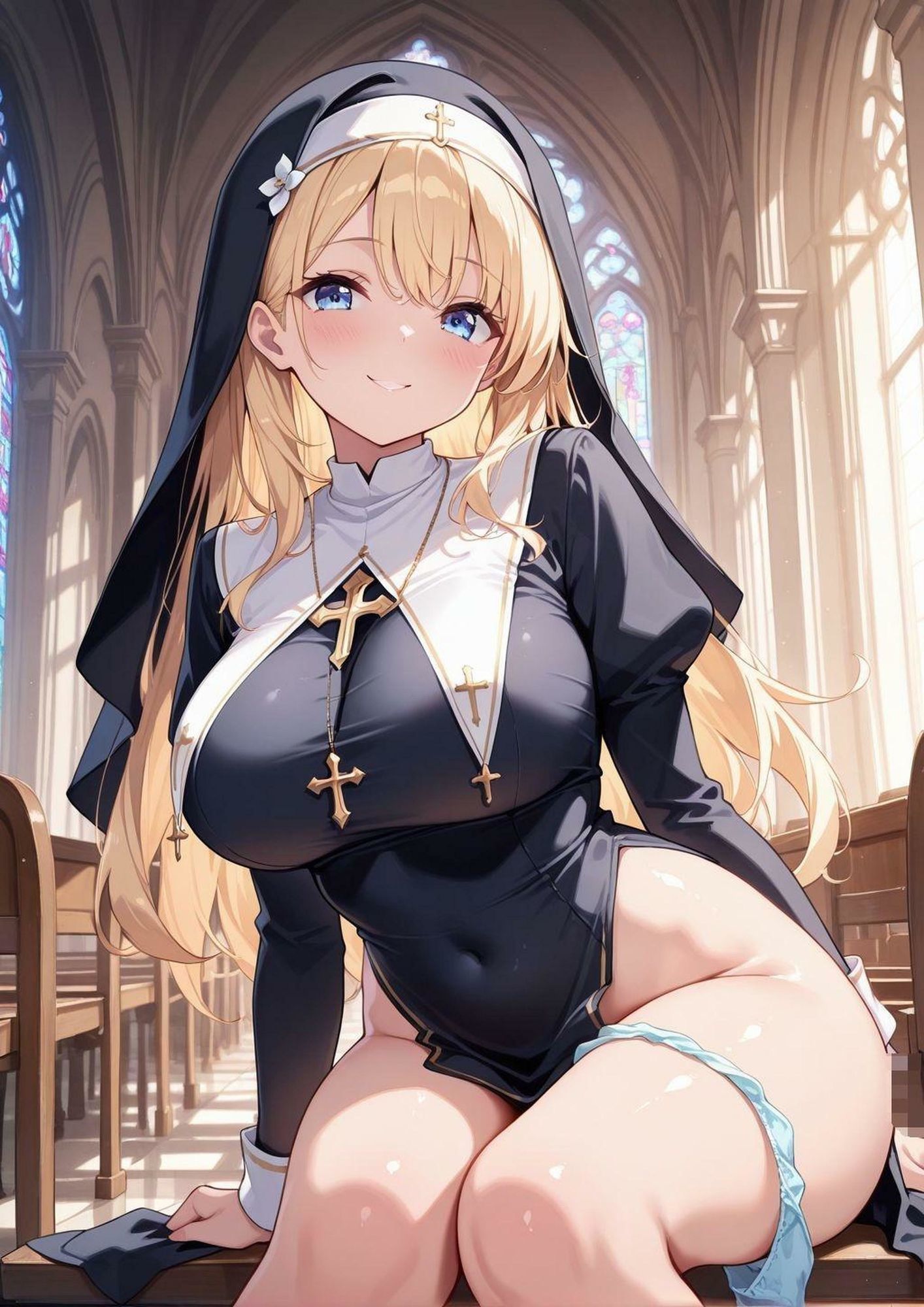 聖女の秘め事 サンプル1ページ目