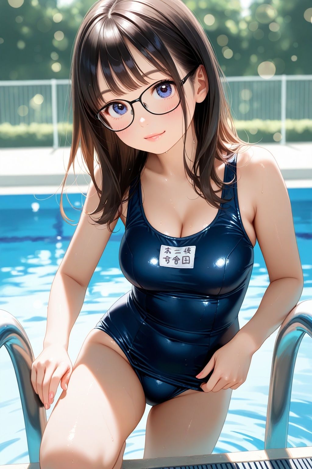 ドキドキ！コスプレCollection5〜スクール水着編2・巨乳編・眼鏡編 サンプル3ページ目