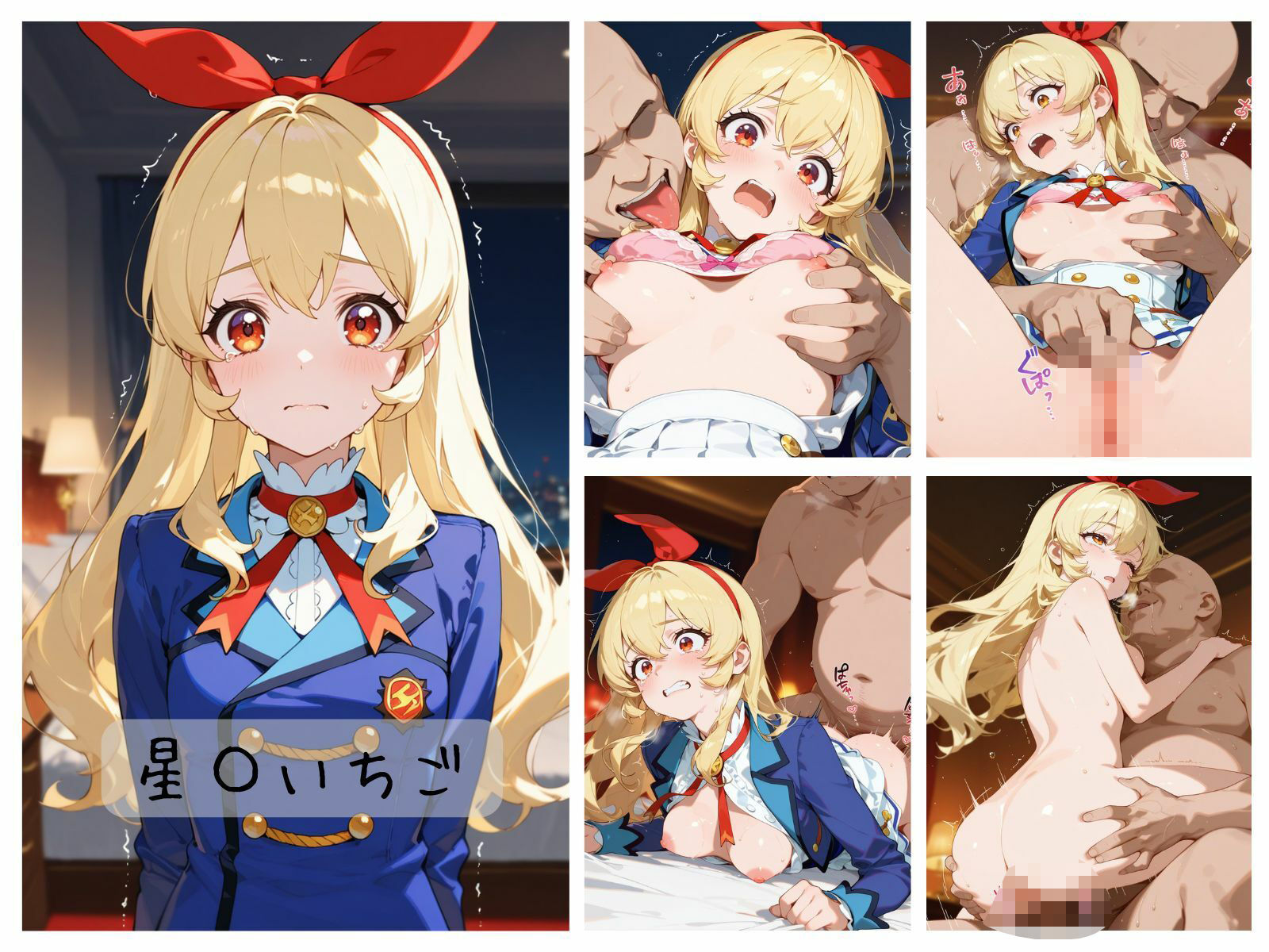 ア〇カツわからせまとめ サンプル1ページ目