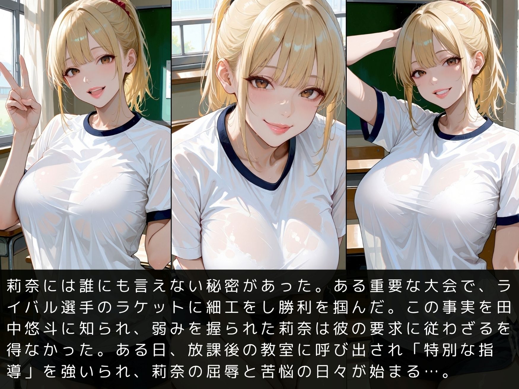 放課後の性指導 〜花宮莉奈の禁断の記録-ハメ撮り サンプル4ページ目