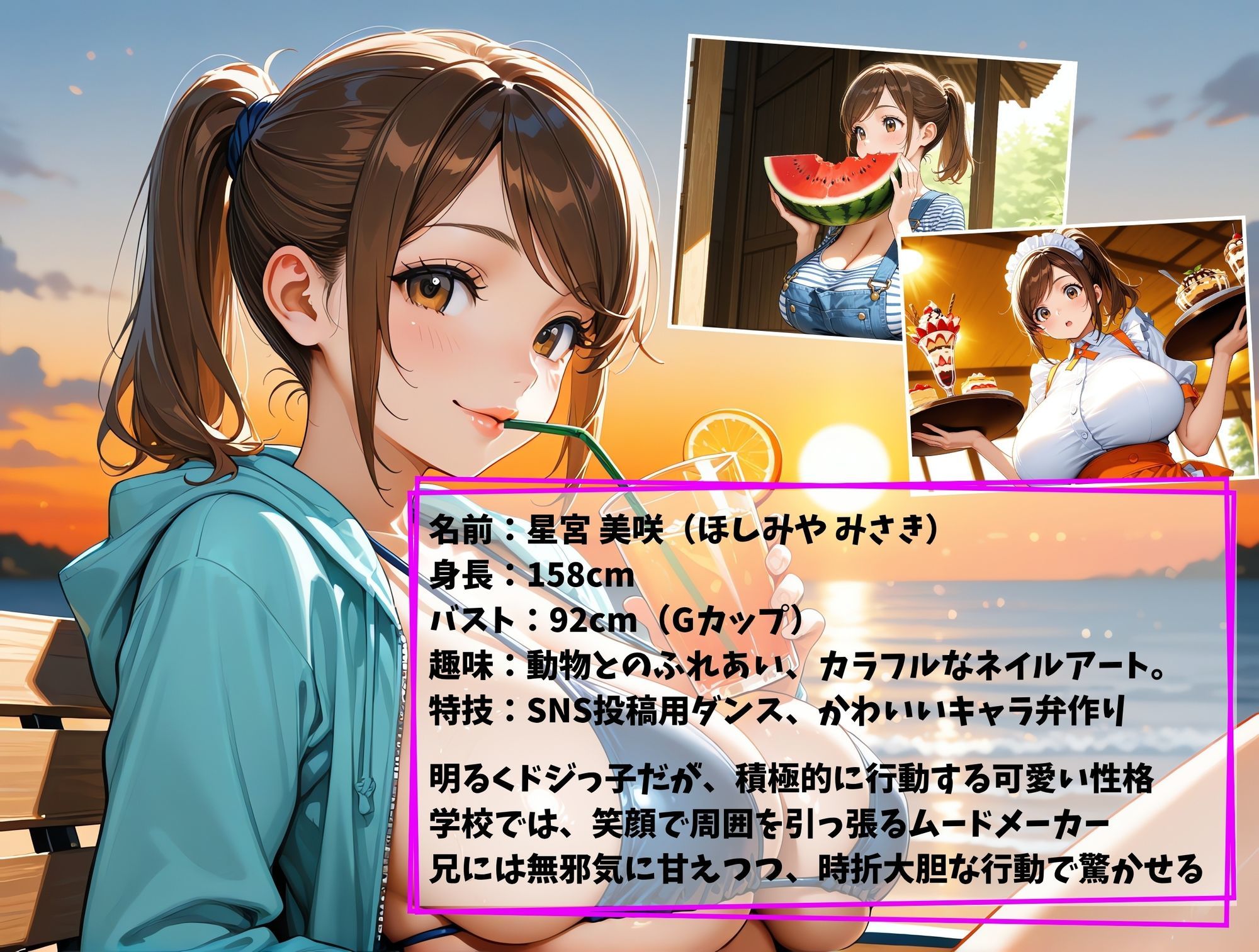 爆乳妹ちゃん夏休み！キモデブ教師と過ごす中出し登校日 サンプル2ページ目
